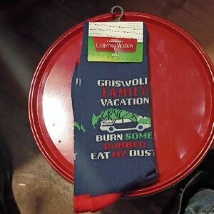 Lands' End Griswold Family Vacation Blue and Red Socks